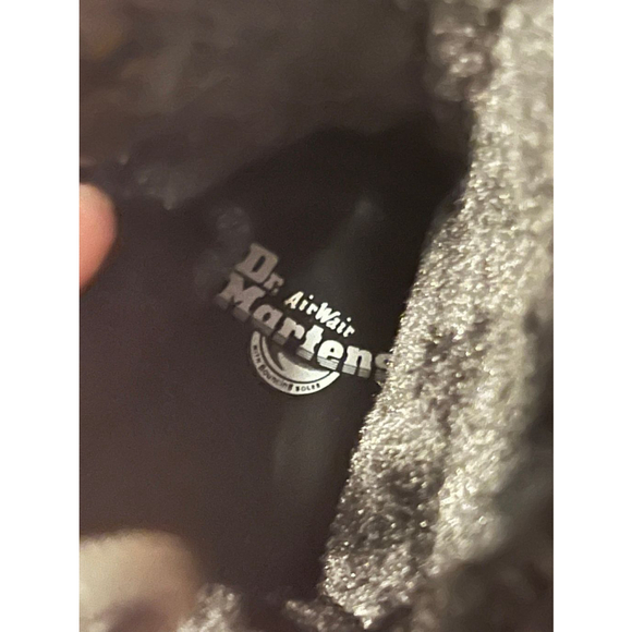 New Dr. Martens 1460 Pascal Faux Shearling Black Boots - Picture 8 of 12